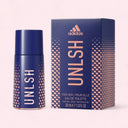 Adidas Culture of Sport Unleash Eau de Toilette 30ml bottle and packaging on light neutral pink background | BEAUTE KNOWS AUS