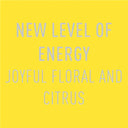 Text on a yellow background describing Adidas Culture of Sport Uplift Eau de Toilette 100ML for women - a new level of energy with floral and citrus notes | BEAUTE KNOWS AUSTRALIA