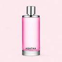 Pink Agatha Paris Dream Eau de Toilette 100ML perfume bottle on a light pink background | BEAUTE KNOWS AUSTRALIA