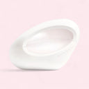 Ariana Grande Mod Vanilla Eau De Parfum 30ml's White oval-shaped bottle with 'Ariana Grande' branding on a pink background | BEAUTE KNOWS AUSTRALIA