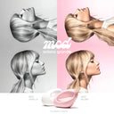 Ariana Grande's MOD Vanilla Eau De Parfum 30ml promotional cover in quad greyscale and colors and MOD vanilla and blush fragrance bottles | BEAUTE KNOWS AUSTRALIA