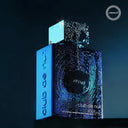 Wet Armaf Club De Nuit Iconic For Men Eau de Parfum 105ml perfume bottle on a dark background with a mystery feel | BEAUTE KNOWS AUSTRALIA