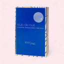 Blue packaging of Armaf Club De Nuit Iconic For Men Eau de Parfum 105ml on a light pink background | BEAUTE KNOWS AUSTRALIA