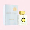 Armaf Club De Nuit Imperiale Eau de Parfum For Women 105ml perfume bottle and packaging on a light pink background | BEAUTE KNOWS AUSTRALIA