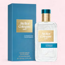 Atelier Cologne Clémentine California Cologne Absolue Eau de Parfum 100ML perfume bottle and packaging on a pink background | BEAUTE KNOWS AUSTRALIA