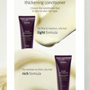 Aveda invati ultra advanced thickening conditioner with product description on a light background