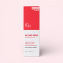 BEAUTE KNOWS Beauty of Majesty BOM AC Red Free Cleansing Foam 150ml packaging on a light pink background