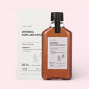 Bottle and box of Beauty of Majesty BOM Just One Artemisia Capillaris Extract Toner 150ml on a light pink background