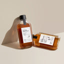 Two bottles of Beauty of Majesty BOM Just One Houttuynia Cordata Extract Toner 150ml on a light beige background