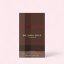 Burberry London men's eau de toilette packaging on a white background