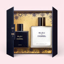 Chanel Bleu De Chanel Case - Parfum 50ml & 3-In-1 Moisturizer 90ml