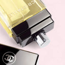 Chanel Cristalle Eau de Parfum 100ml  perfume bottle on a pink background