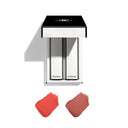 BEAUTE KNOWS Chanel Rouge Allure Velvet Nuit Blanche lipstick Set case with two lipsticks and according colour swatch on a white background