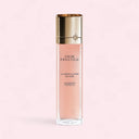 Dior Prestige La Micro-Lotion de Rose Advanced Formula 150ml bottle on a pink background