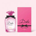 Dolce & Gabbana Dolce Lily Eau de Toilette 50ml perfume bottle and packaging on a white background
