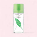 Elizabeth Arden Green Tea Tropical Eau de Toilette 100ml perfume bottle on a light pink background