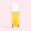 Elizabeth Arden Sunflowers Eau De Toilette 100ml perfume bottle with a light pink background