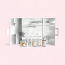 BEAUTE KNOWS Maison Margiela Replica Advent Calendar Box content and packaging with a pink background