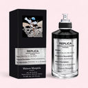 Maison Margiela Replica Fantasies Dancing On The Moon Eau de Parfum 100ml perfume bottle and packaging on light pink background