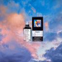 Maison Margiela Replica Fantasies Flying Eau de Parfum 100ml perfume bottle and packaging against a colorful cloud background