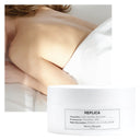 BEAUTE KNOWS Maison Margiela Replica Lazy Sunday Morning Body Scrub 200ml container with a close-up of skin texture.