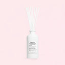 White Maison Margiela Replica Matcha Meditation Scented Diffuser 185ml diffuser bottle with reeds on a light pink background