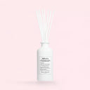 White Maison Margiela Replica When the Rain Stops Scented Diffuser 185ml bottle with reeds on a light pink background