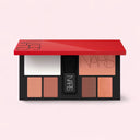 NARS Light Reflecting™ Travel Face Palette Limited Edition with red lid and multiple shades on a light pink background