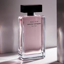 Narciso Rodriguez For Her Musc Noir Eau de Parfum 100ml perfume bottle on a light background