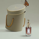 Penhaligon's Clandestine Clara Eau de Parfum 75ml perfume bottle with a decorative cap and a large gift box on a light gray background