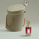 Penhaligon's The World According to Arthur Eau de Parfum 75ml perfume bottle with dragon design next to a matching box on a light gray background