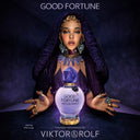 Viktor & Rolf Good Fortune perfume with FKA Twigs dressed as a mysterious fortune teller  in a dark setting