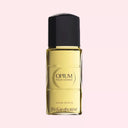 YSL Yves Saint Laurent Opium Pour Homme Eau de Toilette 100ml perfume bottle on a light pink background
